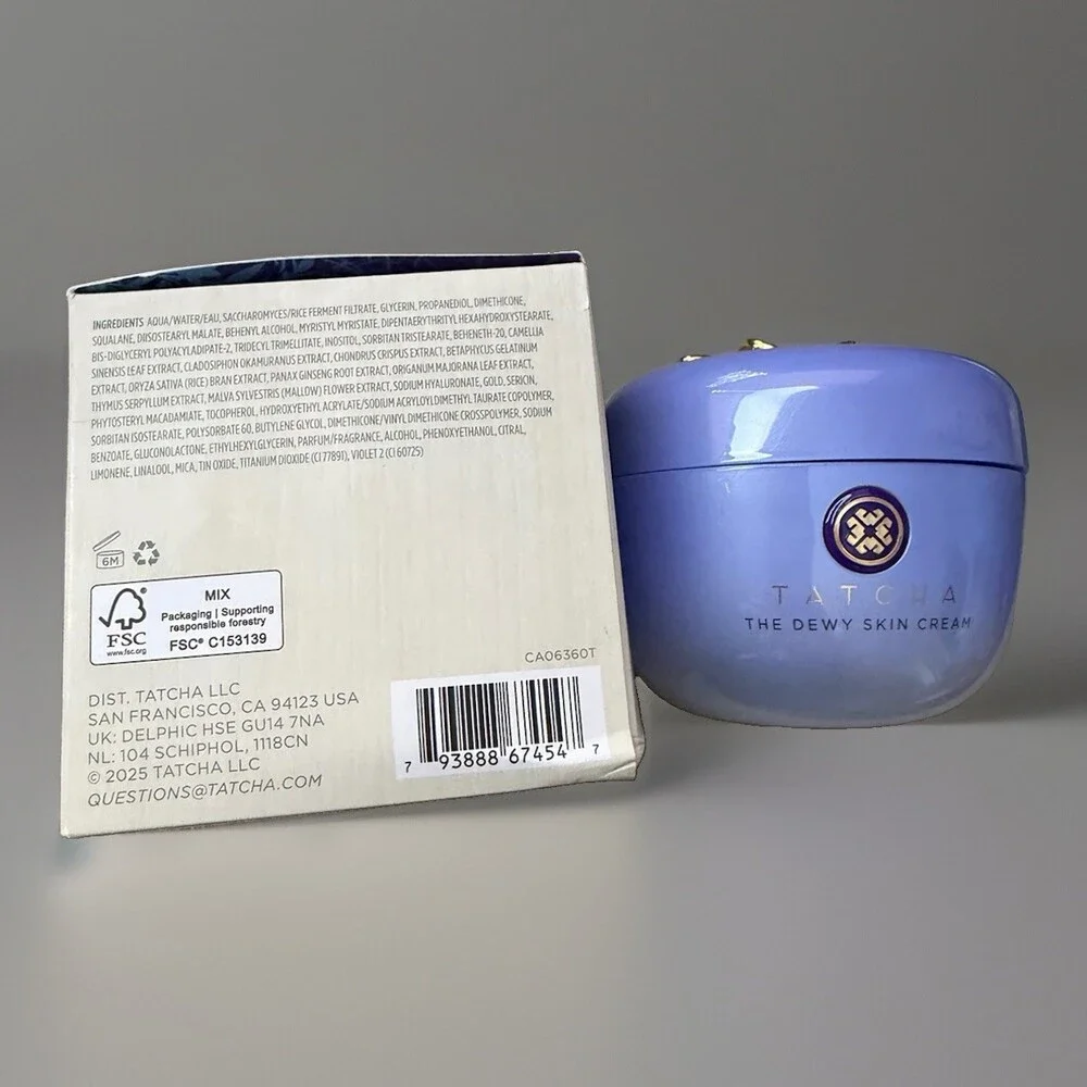 TATCHA The Dewy Skin Cream - The Biggu Size - 2.5 fl oz - $93 retail